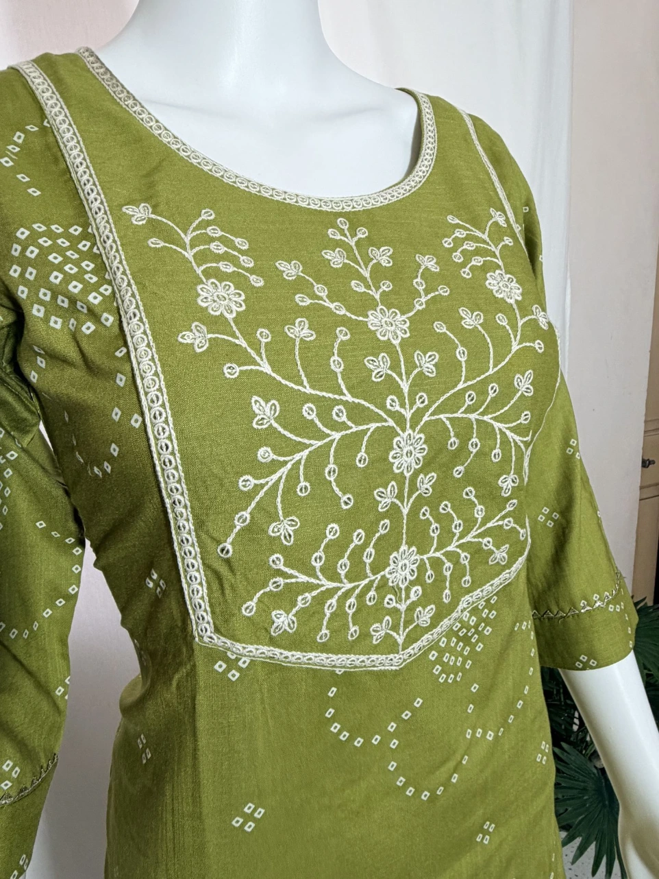 bandhani dress